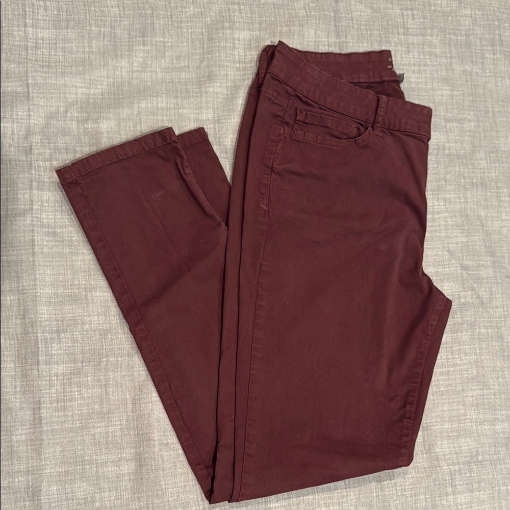 G.H. Bass & Co. Red Skinny Pants